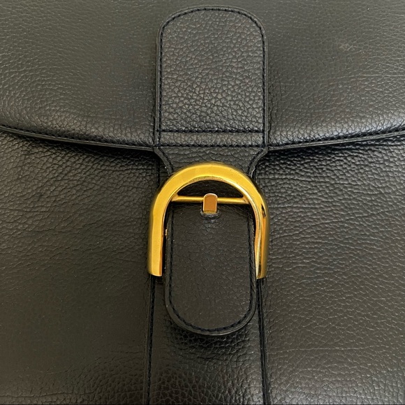 Delvaux Navy Blue Leather Brillant Handbag - Picture 2 of 11